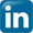 LinkedIn social media icon